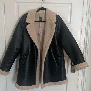 Wild fable Sherpa moto jacket